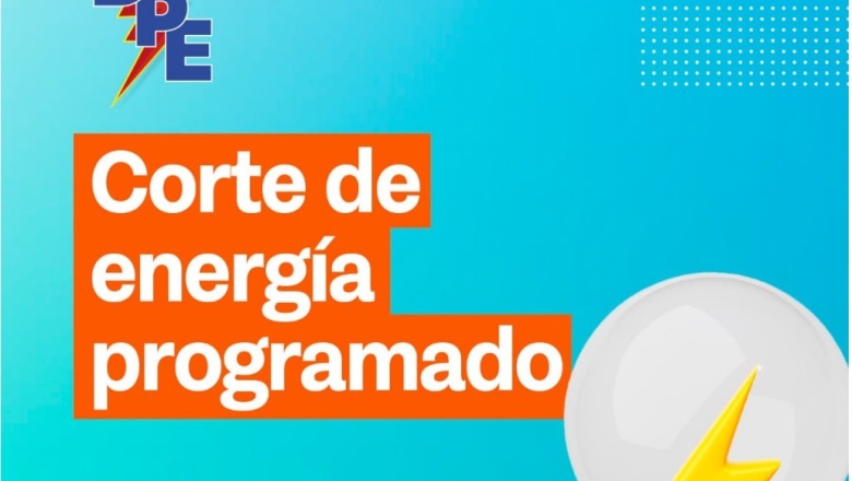 Corte de energía programado