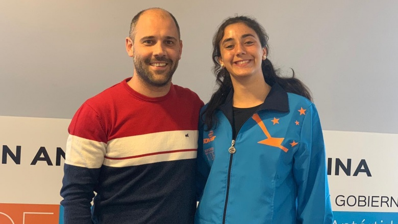La destacada atleta Renata Godoy fue recibida en Casa de Gobierno