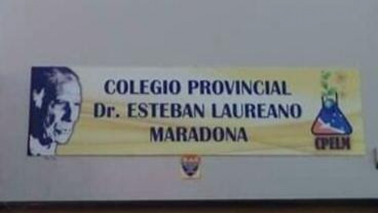Con fondos propios la Provincia ampliará el colegio Esteban Laureano Maradona