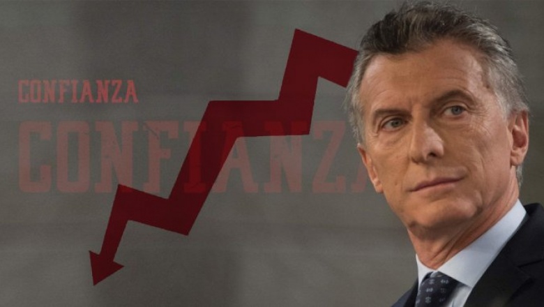 La confianza en el Gobierno está en el nivel más bajo desde que asumió Mauricio Macri