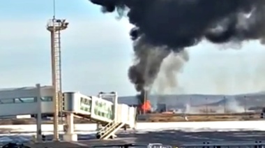 Un avión sanitario se estrelló luego de despegar del Aeropuerto de Río Grande