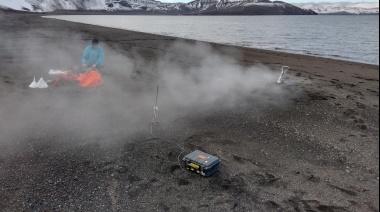 Buscan comprender el comportamiento de volcanes activos en la Antártida