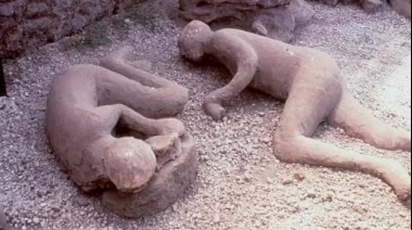 Los fascinantes "secretos genéticos" hallados en dos cuerpos preservados de la erupción de Pompeya