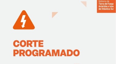 Corte de energía programado para este sábado