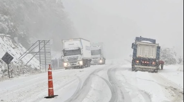 Ruta N°3: Se encuentra restringida la circulación a vehículos que no cuenten con cubiertas de invierno