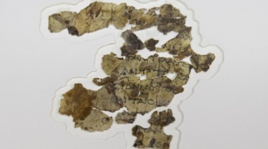 Israel develó un pergamino bíblico de 2.000 años de antigüedad, el hallazgo más importante desde los Manuscritos del Mar Muerto