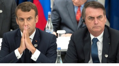 Macron acusó a Jair Bolsonaro de mentirle sobre el Amazonas y advirtió que "Francia se opondrá al acuerdo con Mercosur"