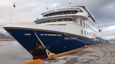 La llegada del Stella Australis abrió la temporada de cruceros