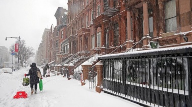 Impresionantes tormentas en EEUU: en algunas zonas ya cayó más nieve que en todo el invierno pasado