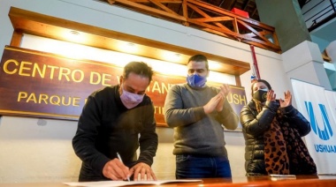Vuoto y Cabandié firmaron un acta de intención para la construcción de viviendas a guardaparques
