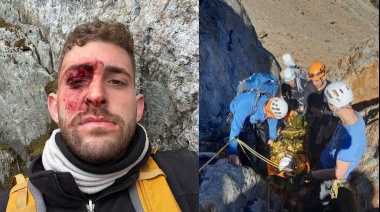 “No estoy orgulloso”: El turista israelí que casi muere en un glaciar de Ushuaia revivió el rescate en sus redes