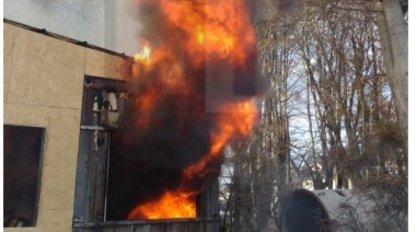 Sofocan incendio en el quincho del Ushuaia Rugby Club