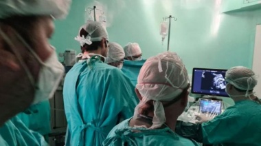 Se realizó una cirugía cardíaca fetal a las 32 semanas de gestación