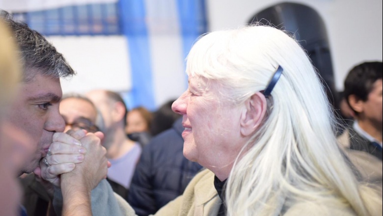Matìas Rodriguez y Eugenia Duré se reunieron con vecinos de Río Grande