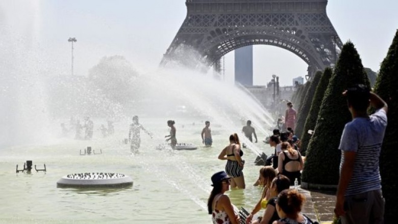 Europa: la ola de calor extremo  está rompiendo récords de temperatura en el viejo continente