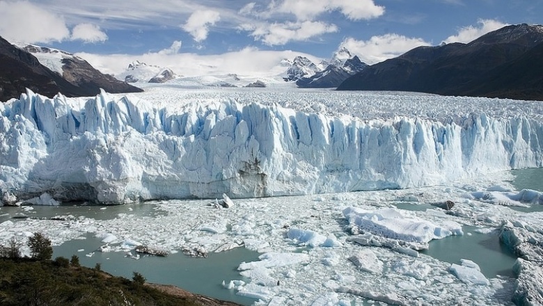 Santa Cruz: comenzó el proceso de rompimiento del glaciar Perito Moreno