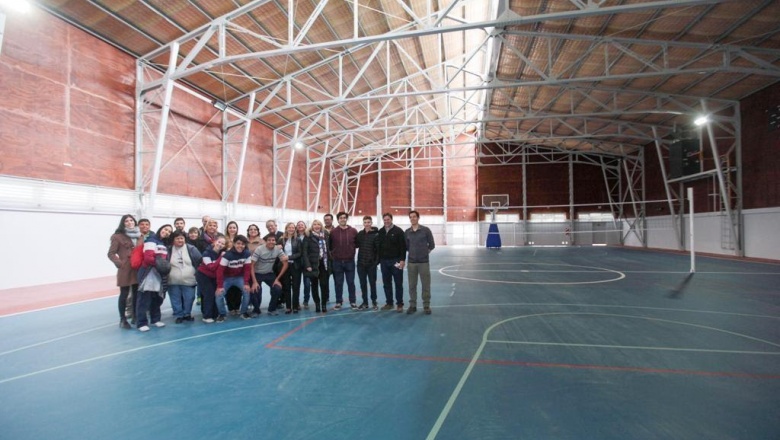Después de 15 años, el gimnasio del Monseñor Aleman fue concluido