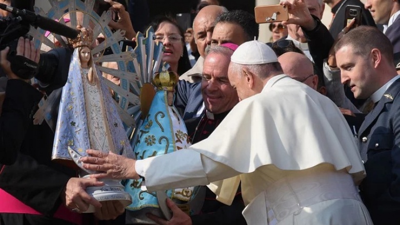Invitación a acompañar el recorrido de la Virgen de Luján que estuvo en Malvinas