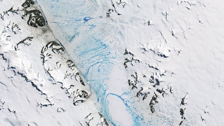Antártida: detectaron el derretimiento generalizado en una gran barrera de hielo