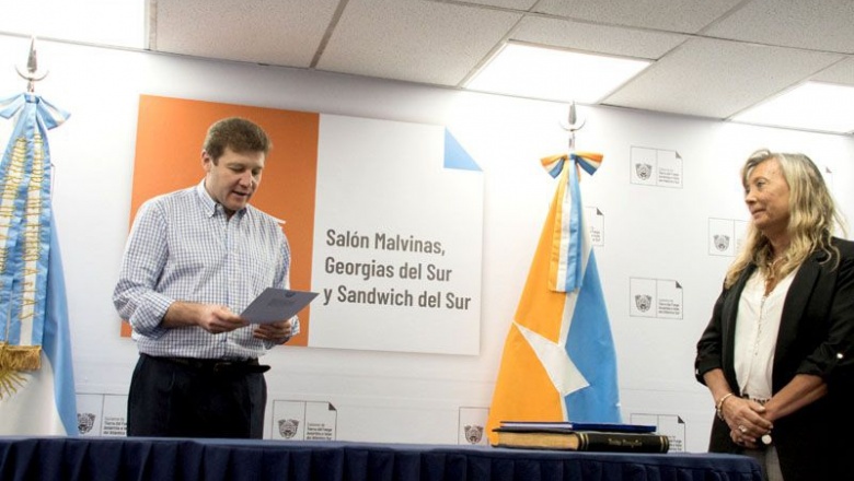 Chapperón juró como Ministra de Gobierno