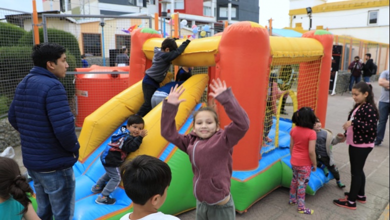 La Municipalidad de Río Grande realizó actividades de verano en el Paseo "Canto del Viento"