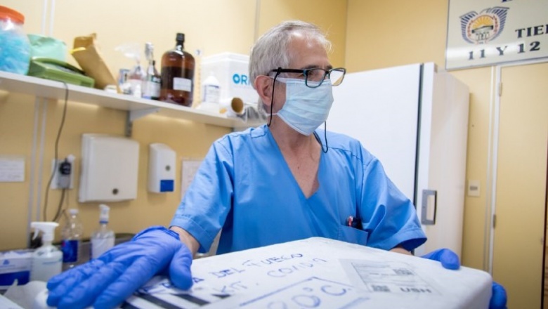 Municipalidad entregó otros 1000 kits para muestras de COVID-19 al Hospital de Ushuaia