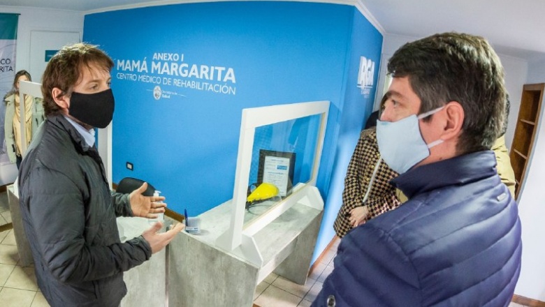 Martín Perez puso en funcionamiento el anexo N°1 del centro médico Mamá Margarita