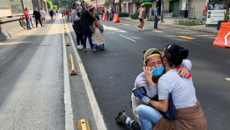 Sismo en México: un terremoto de magnitud 7,5 y epicentro en Oaxaca se siente con fuerza en Ciudad de México
