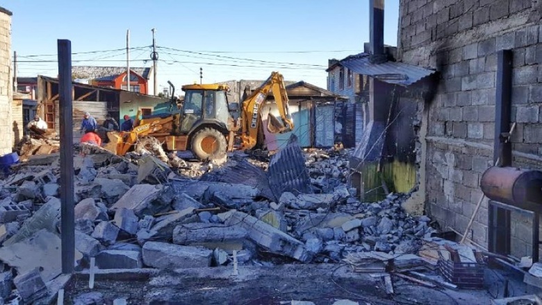 El Municipio sigue asistiendo a las familias víctimas del incendio