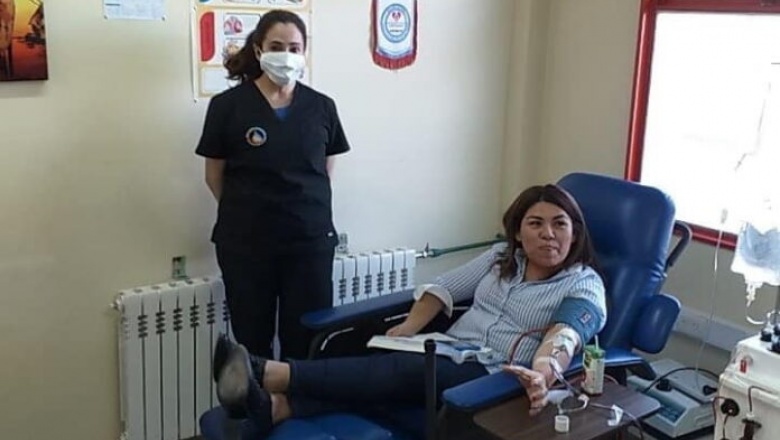 Primera donación de plasma en Río Grande, segunda en la provincia, de una paciente recuperada