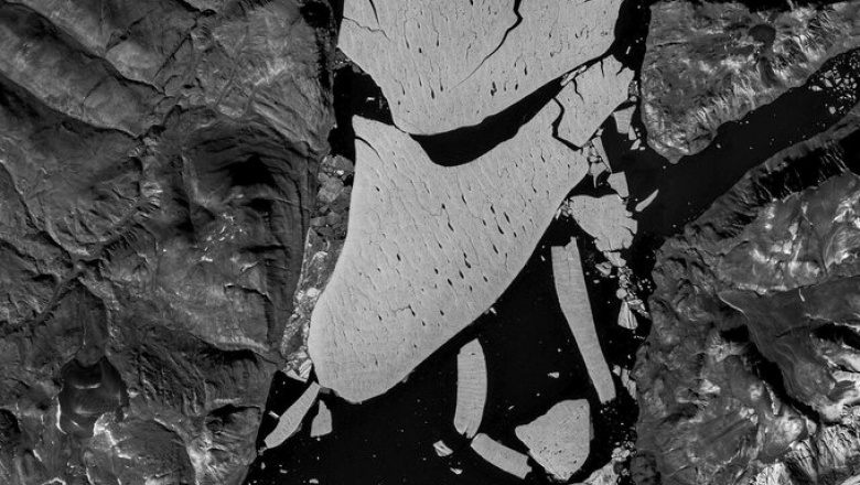 Así se está desintegrando la plataforma de hielo más grande del Ártico