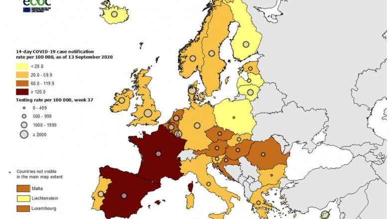 Los siete países que preocupan a Europa por el avance de la segunda ola
