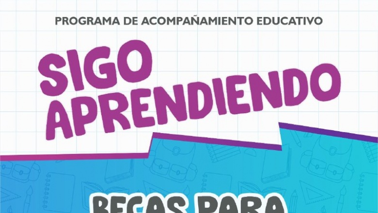 "Sigo Aprendiendo": El programa municipal de acompañamiento educativo