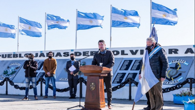 Martín Perez: "Para los riograndenses la causa Malvinas es parte de nuestra vida".