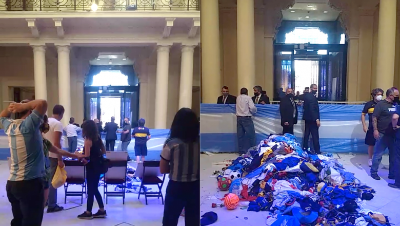 Así quedó la Casa Rosada después de los incidentes