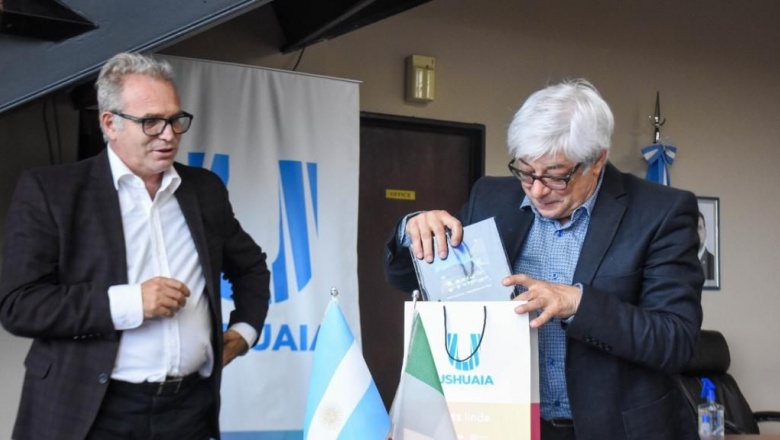 Ushuaia fortalece el vínculo con Italia