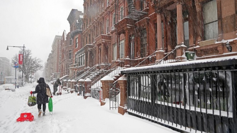 Impresionantes tormentas en EEUU: en algunas zonas ya cayó más nieve que en todo el invierno pasado