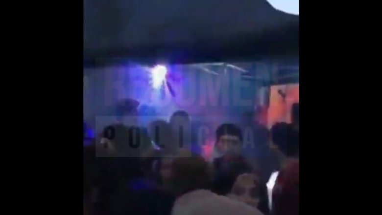 Un joven herido en fiesta clandestina con cerca de 2000 personas