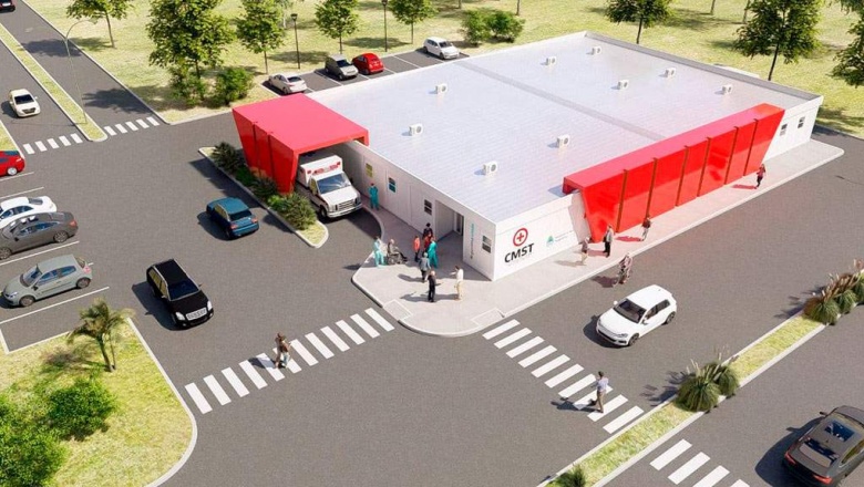 En la semana entrante llegan de Nación los componentes del Centro Modular Sanitario
