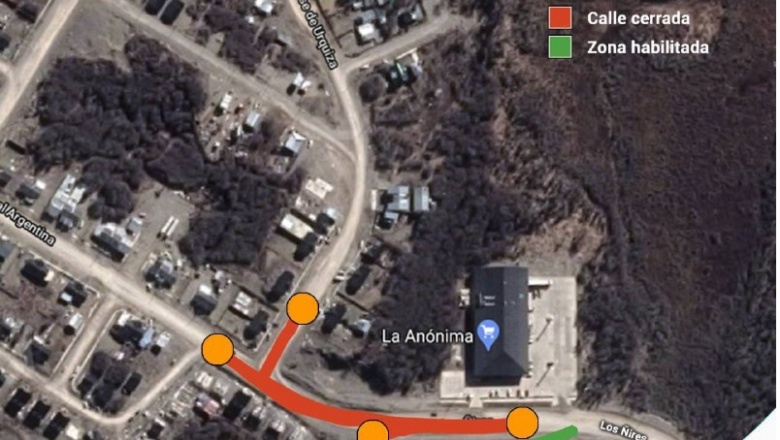 Tolhuin; Avances en la pavimentación de calle Los Ñires