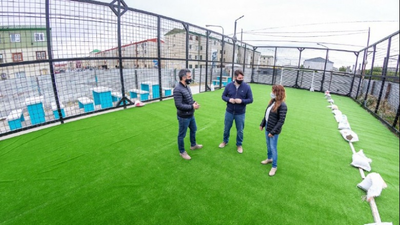 Inaugurarán un nuevo playón deportivo en Río Grande