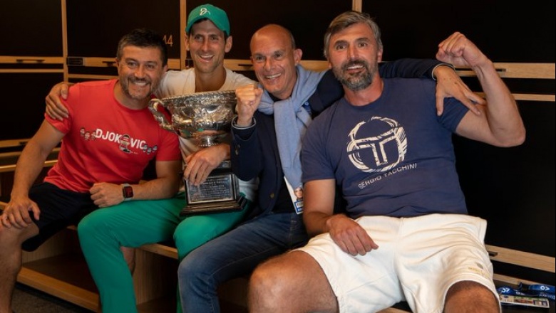 El fisioterapeuta argentino, pieza clave en la maquinaria de Novak Djokovic