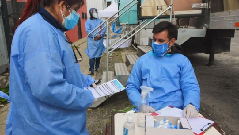 La Municipalidad de Ushuaia realizó hisopados a docentes de las escuelas experimentales