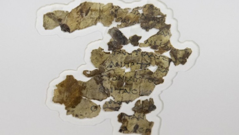 Israel develó un pergamino bíblico de 2.000 años de antigüedad, el hallazgo más importante desde los Manuscritos del Mar Muerto