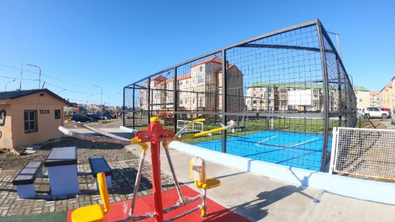 Chacra II ya cuenta con un nuevo playón deportivo municipal