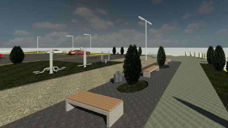 Construirán un estacionamiento con playón saludable sobre calle Pellegrini