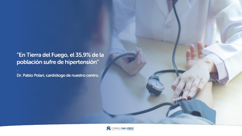 “En Tierra del Fuego, el 35,9% de la población sufre de hipertensión”