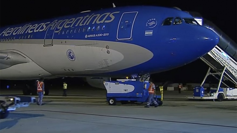 Confirman la salida de un nuevo vuelo a Rusia para traer más vacunas