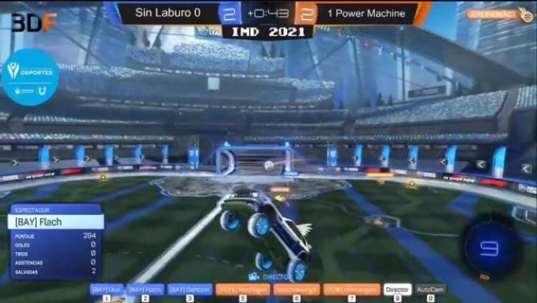 Se realizó la final del torneo "Rocket League IMD 2021"