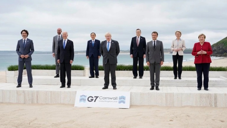 El G7 acordó la donación de 1.000 millones de vacunas y exigió una investigación “transparente” en China sobre el origen del COVID-19